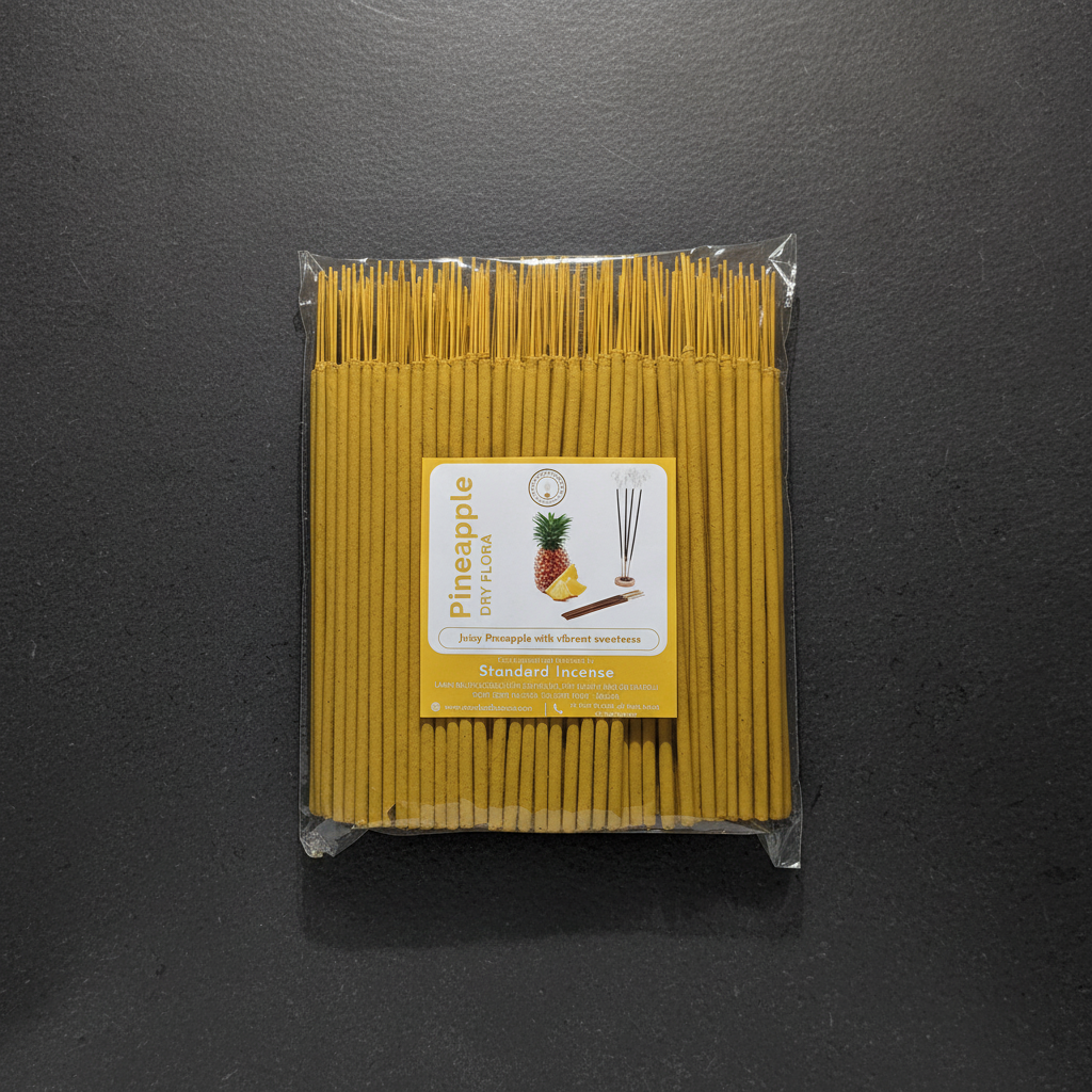 Premium Pineapple Dry Flora Incense Sticks Agarbatti