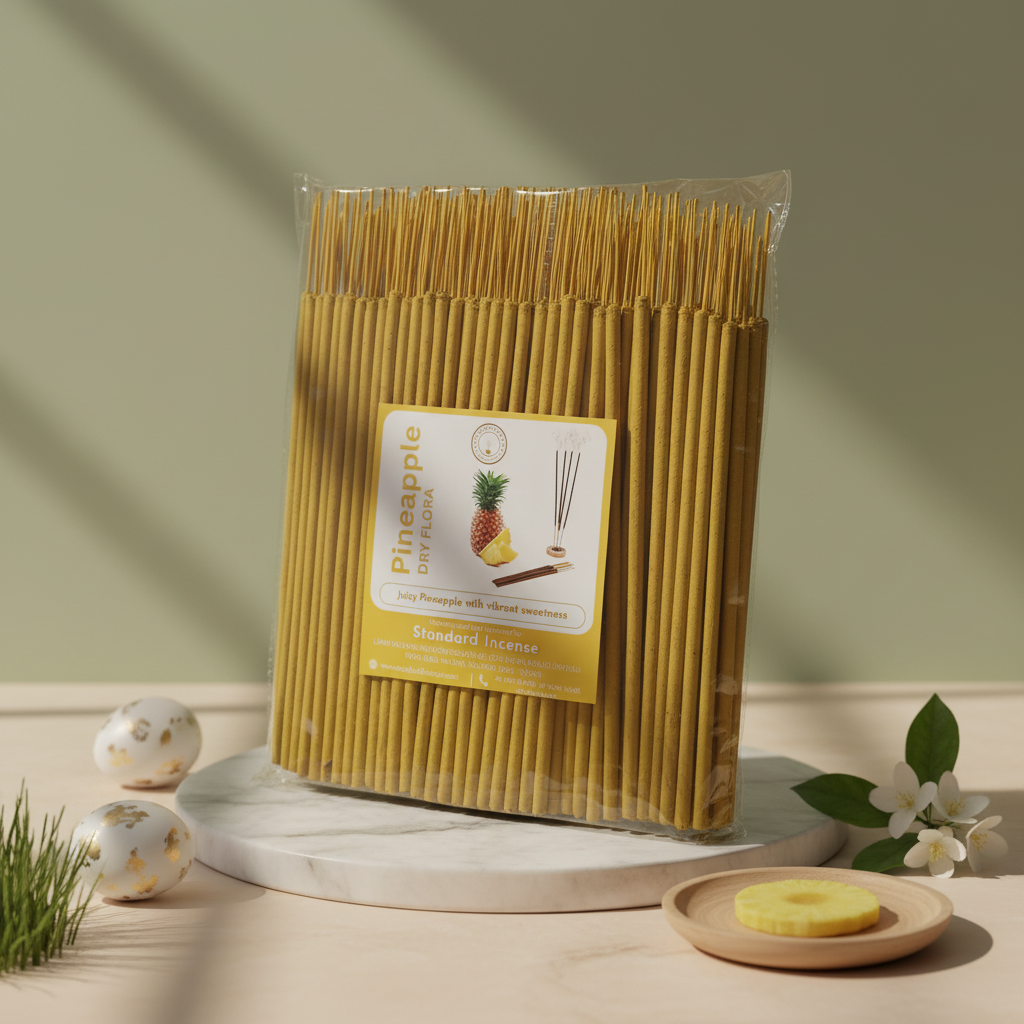 Premium Pineapple Dry Flora Incense Sticks Agarbatti