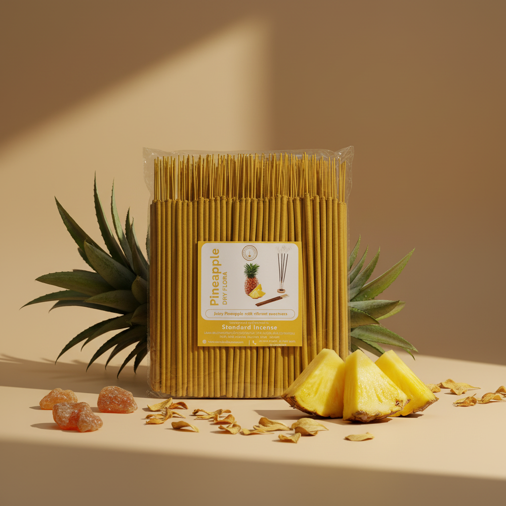 Premium Pineapple Dry Flora Incense Sticks Agarbatti